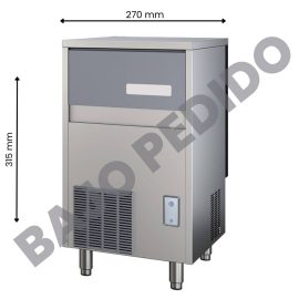 Máquina industrial de hielo Meral 46a